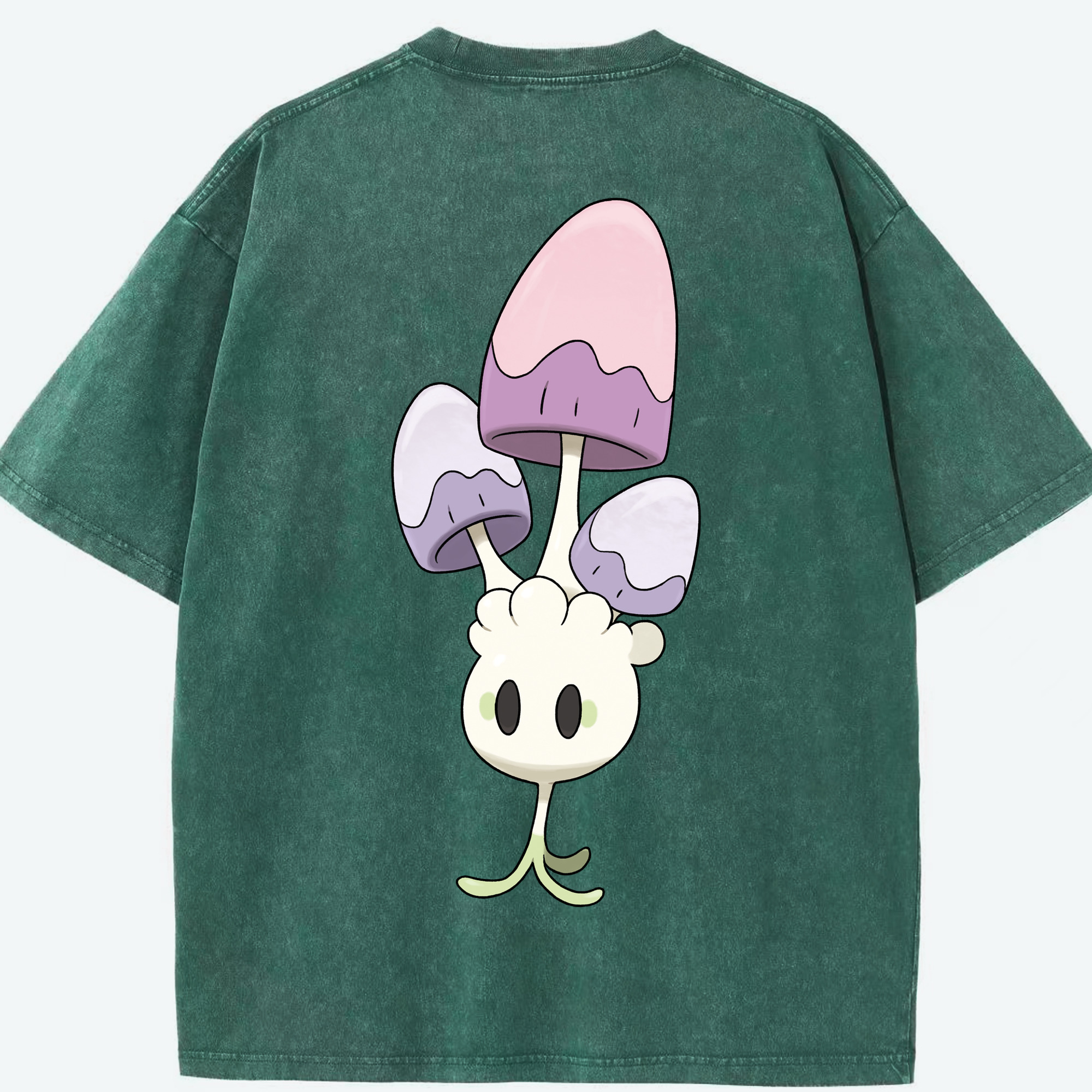 （画像用） ポケットモンスター Pokémon 綿100% ヴィンテージ風 半袖Tシャツ（背面プリント）